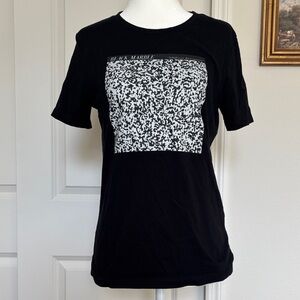 Black Marble “A Different Arrangement” Band Tee black and white womens S